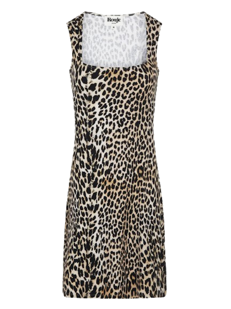 Vestido de leopardo de Rouje